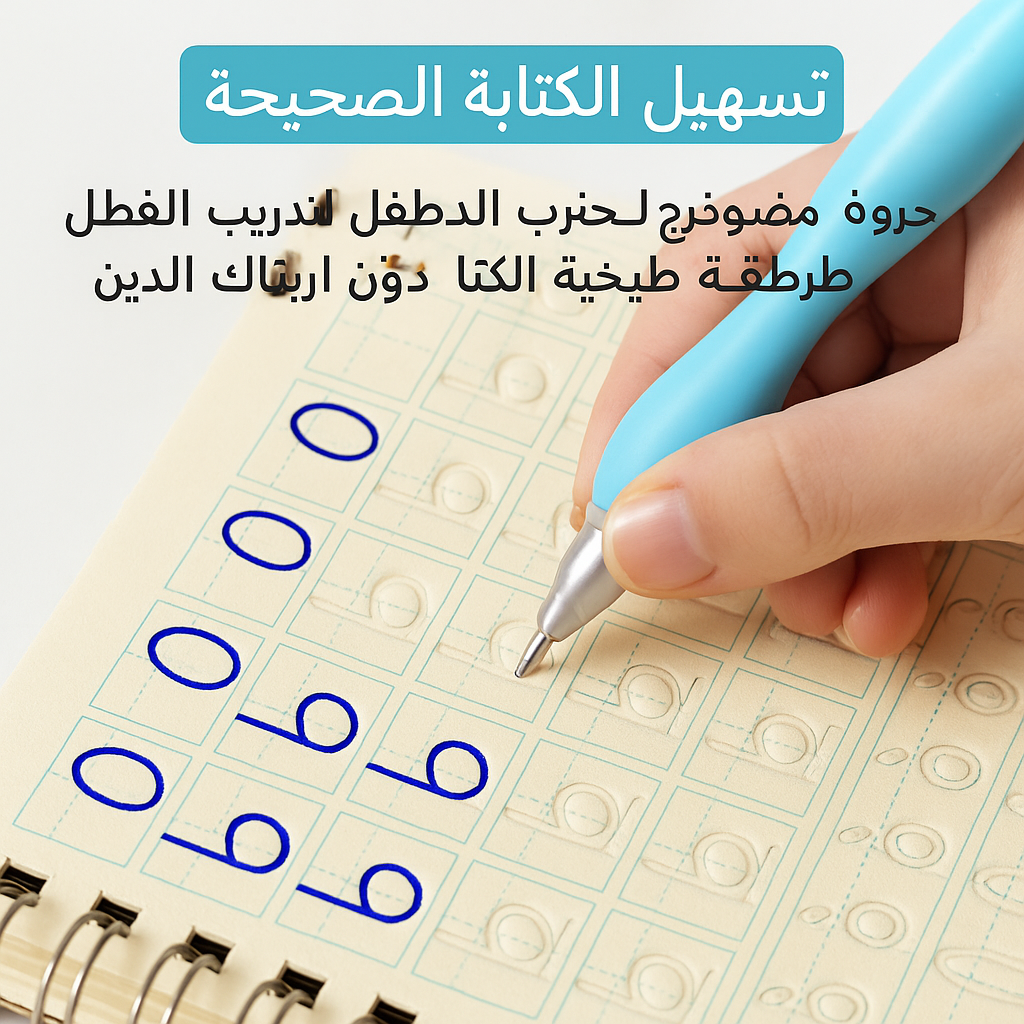 📚 مجموعة كتب رائعة لتحسين الخط وتعليم الأطفال – متعة التعلم تبدأ من هنا