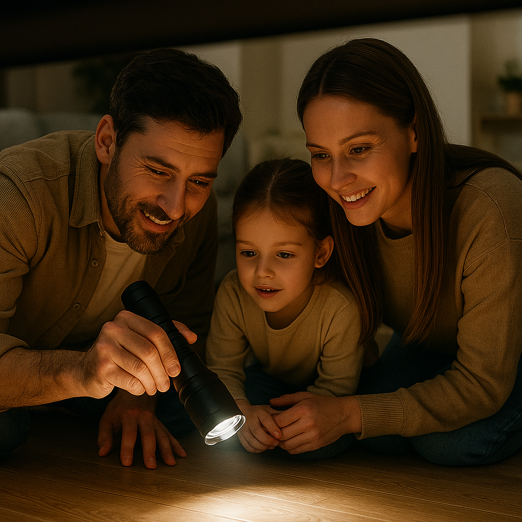 🔦 Lampe de Poche à Lumière Puissante – Éclairez comme jamais auparavant-ETH