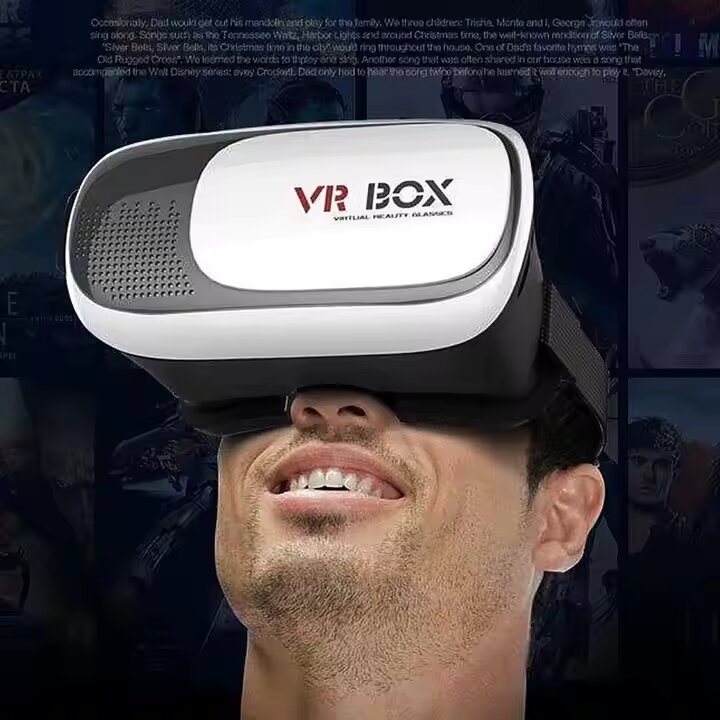 AK-نظارات الواقع الافتراضي VR BOX – تجربة ثلاثية الأبعاد مذهلة