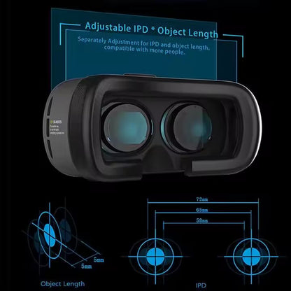 AK-نظارات الواقع الافتراضي VR BOX – تجربة ثلاثية الأبعاد مذهلة
